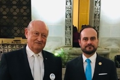 Посланик Модев взе участие  в церемонията по встъпване в длъжност на новия  президент на Гватемала Алехандро Гиамматтеи